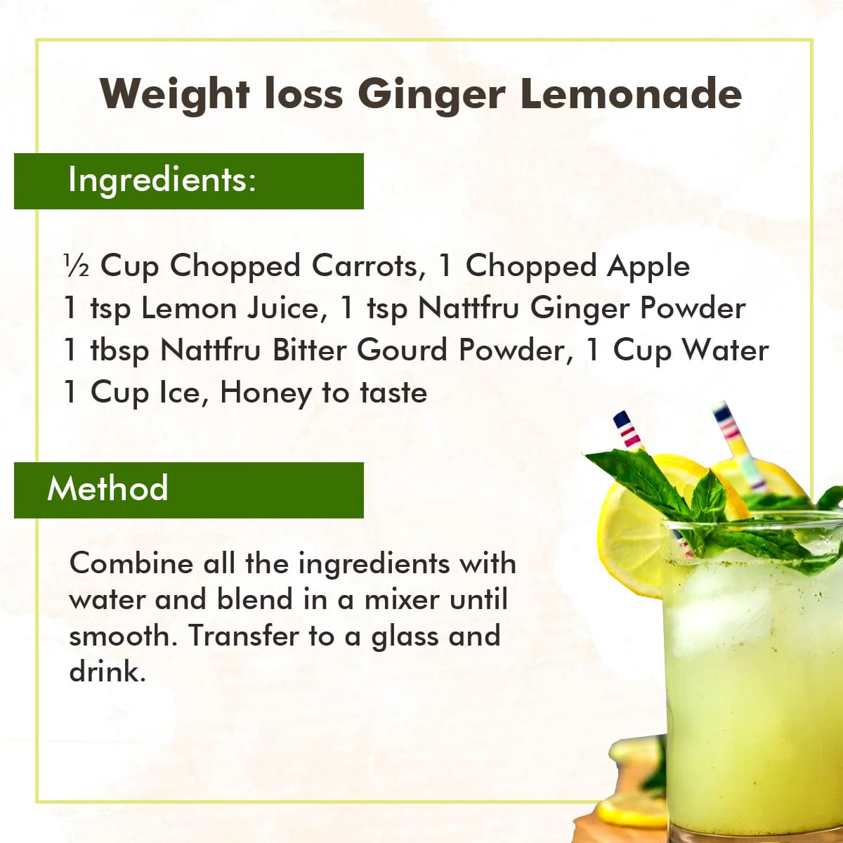 ginger powder for weight loss