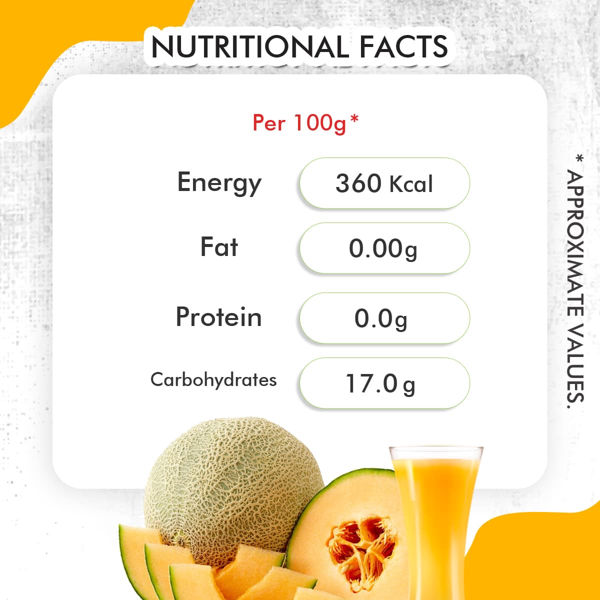 Muskmelon Juice Powder Nattfru