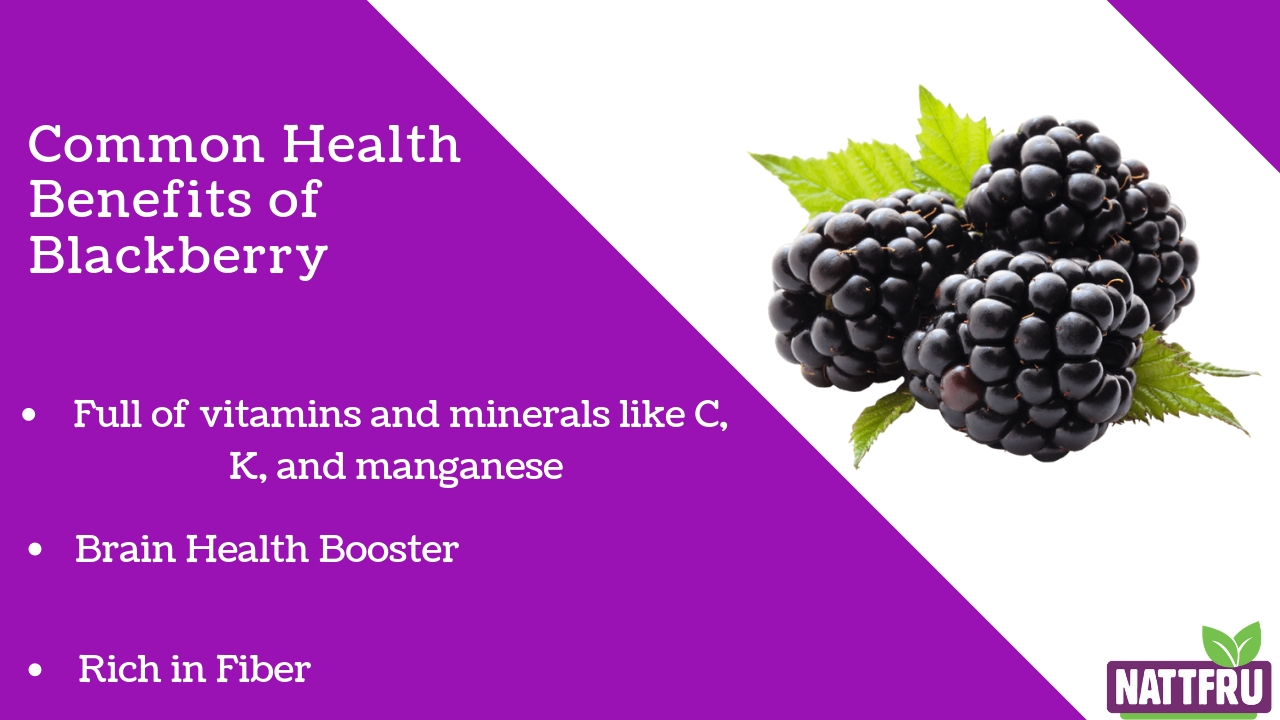 Blackberry Fruit Benefits