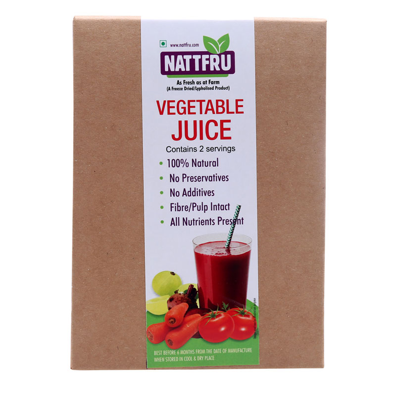 100 Natural Vegetable Juice Powder with Delicious Taste by Nattfru