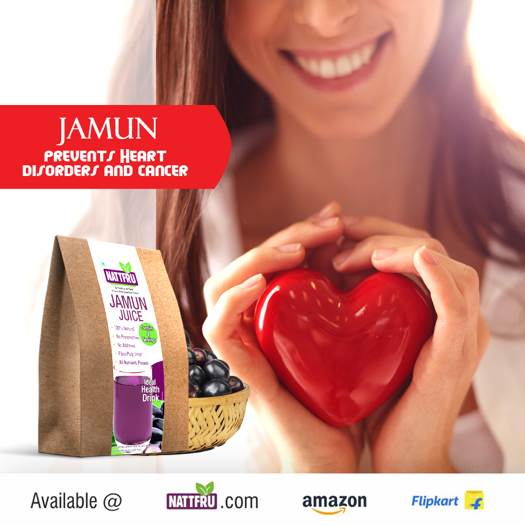 Jamun prevents from Heart Disorders and Cancer